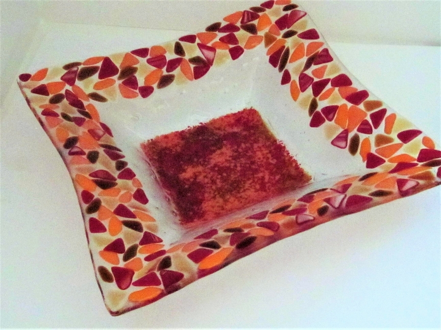 Red Tumble Dish